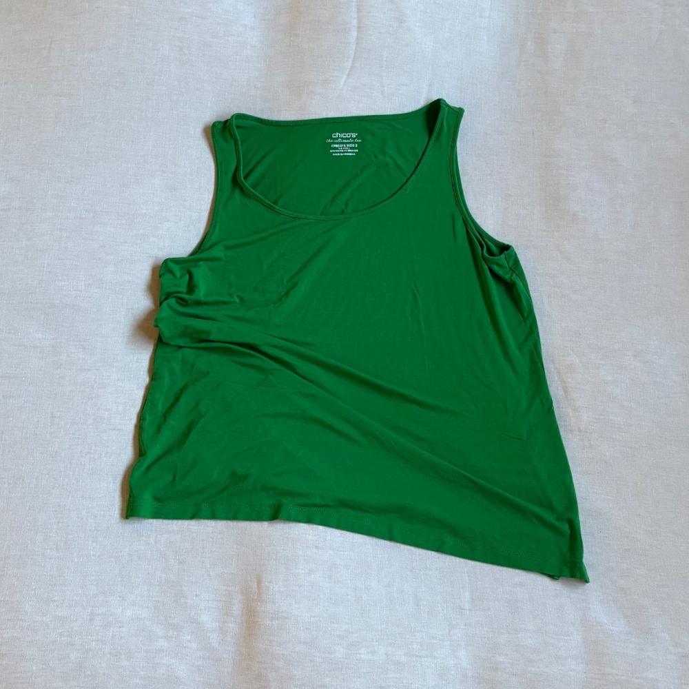 Chico's "The Ultimate Tee" Jersey Tank